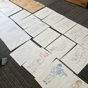 2026年1月四日市おえかき部「人物クロッキー」 